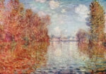 Πινακας σε καμβά MONET - AUTUMN EFFECT AT ARGENTEUIL