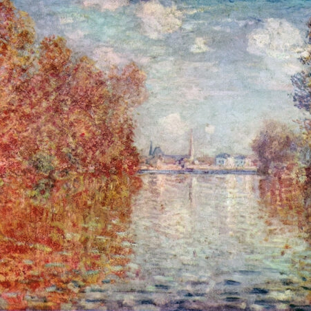 Πινακας σε καμβά MONET - AUTUMN EFFECT AT ARGENTEUIL - Monet Claude Sticky 5