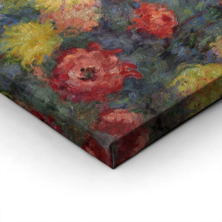 Πινακας σε καμβά MONET - CHRYSANTHEMUMS - Monet Claude Sticky 1