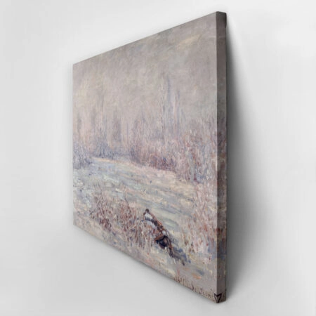Πινακας σε καμβά MONET - FROST NEAR VETHEUIL - Monet Claude Sticky 2