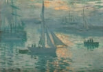 Πινακας σε καμβά MONET - IMPRESSION SUNRISE
