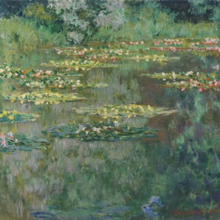 Πίνακας σε καμβά MONET - LE BASSIN DES NYMPHEAS - Monet Claude Sticky 5