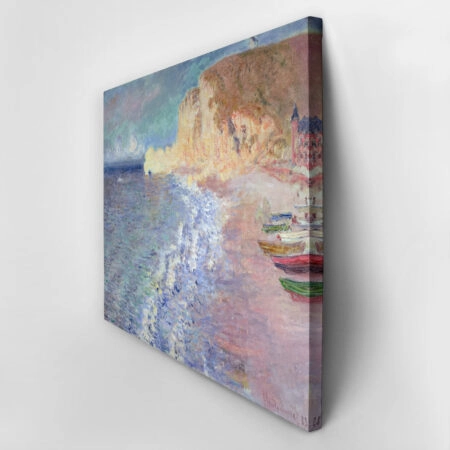 Πινακας σε καμβά MONET - MORNING AT ETRETAT - Monet Claude Sticky 3