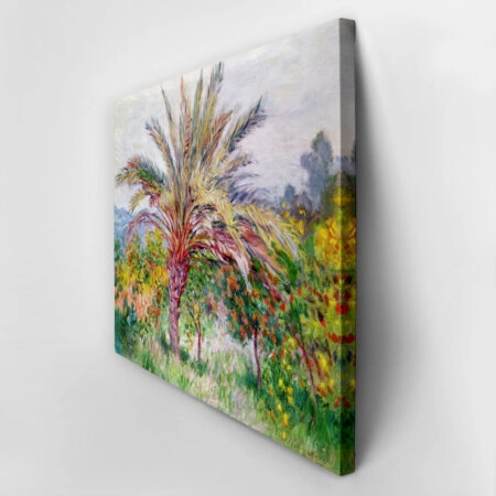 Πινακας σε καμβά MONET - PALM TREE AT BORDIGHERA - Monet Claude Sticky 2