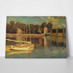 Πινακας σε καμβά MONET - THE BRIDGE AT ARGENTEUIL