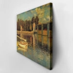 Πινακας σε καμβά MONET - THE BRIDGE AT ARGENTEUIL