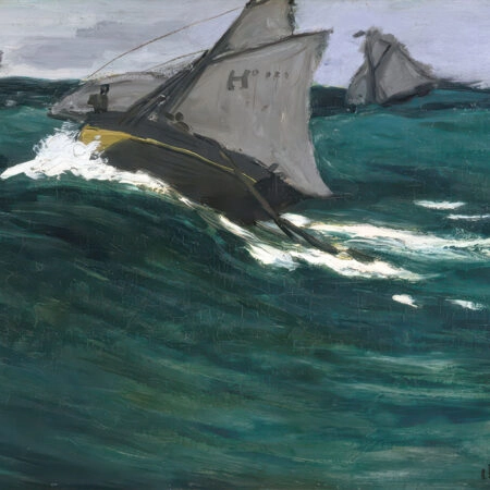 Πινακας σε καμβά MONET - THE GREEN WAVE - Monet Claude Sticky 5