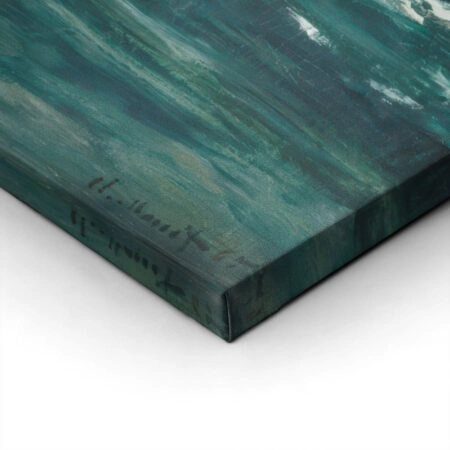 Πινακας σε καμβά MONET - THE GREEN WAVE - Monet Claude Sticky 1