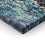 Πινακας σε καμβά MONET - THE PYRAMIDS AT PORT COTON