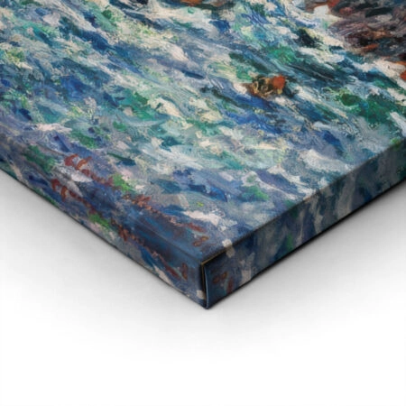 Πινακας σε καμβά MONET - THE PYRAMIDS AT PORT COTON - Monet Claude Sticky 1