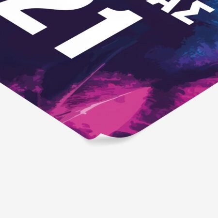 Σετ τριπτυχο προσωποποιημενο ποστερ SOCCER NEON NAME 2 - Παιδικά Sticky 1