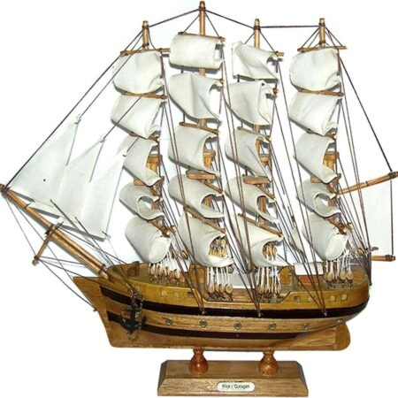 Καράβακι Ξύλινο διακοσμητικό 50cm x 45cm - Ξύλινα Καραβάκια