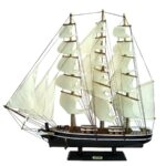 Καράβακι Ξύλινο διακοσμητικό μεγάλο 72cm x 68cm