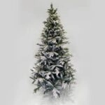 MIXED FIR TREE WITH PLASTIC, SNOWY, HEIGHT 240cm