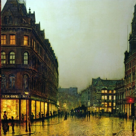 Πινακας σε καμβά JOHN ATKINSON - BOAR LANE LEEDS - John Atkinson Sticky 5