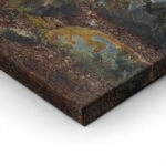 Πινακας σε καμβά JOHN ATKINSON - BOULDERS IN STORFORTH WOOD