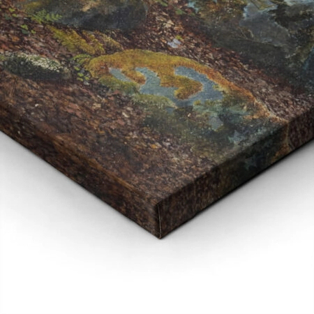Πινακας σε καμβά JOHN ATKINSON - BOULDERS IN STORFORTH WOOD - John Atkinson Sticky 1