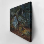 Πινακας σε καμβά JOHN ATKINSON - BOULDERS IN STORFORTH WOOD