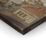 Πινακας σε καμβά JOHN ATKINSON - PANORAMIC VIEW OF SAINT PETERSBURG