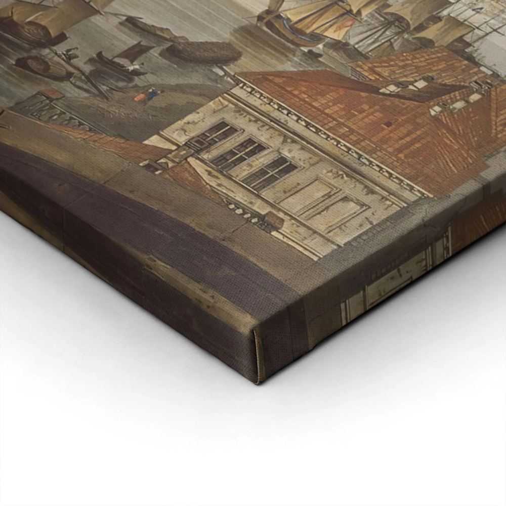 Πινακας σε καμβά JOHN ATKINSON - PANORAMIC VIEW OF SAINT PETERSBURG
