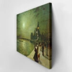 Πινακας σε καμβά JOHN ATKINSON - REFLECTIONS ON THE THAMES
