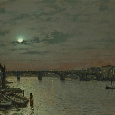 Πινακας σε καμβά JOHN ATKINSON - SOUTHWARK BRIDGE - John Atkinson Sticky 5