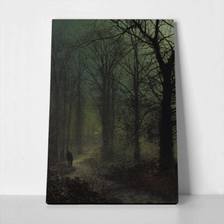 Πινακας σε καμβά JOHN ATKINSON - THRO' THE WOOD - John Atkinson