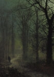 Πινακας σε καμβά JOHN ATKINSON - THRO' THE WOOD