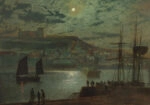 Πινακας σε καμβά JOHN ATKINSON - WHITBY HARBOUR 1874