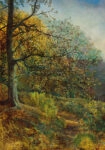 Πινακας σε καμβά JOHN ATKINSON - WOODLAND NEAR LEEDS