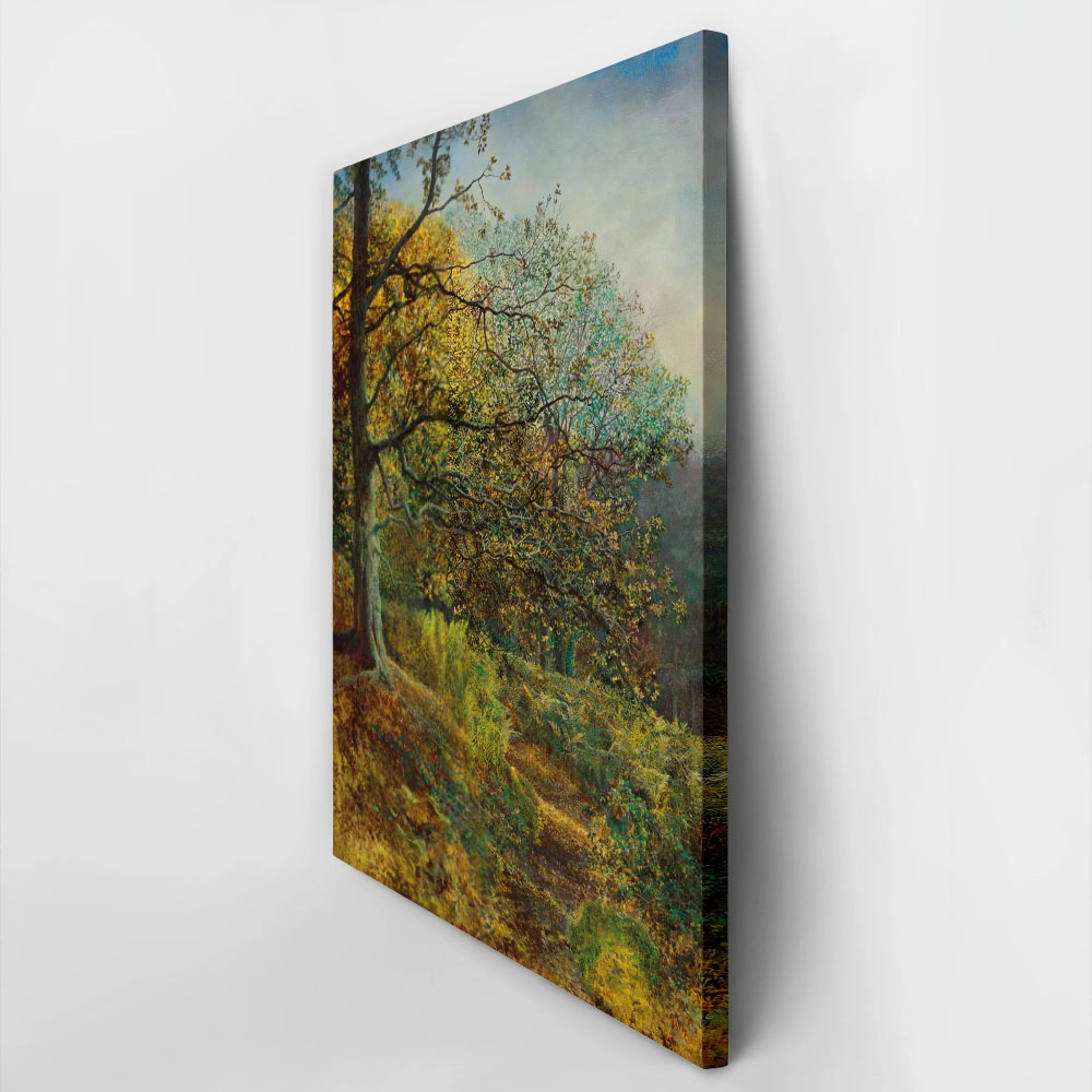 Πινακας σε καμβά JOHN ATKINSON - WOODLAND NEAR LEEDS