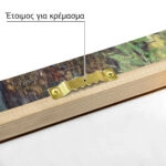 Πινακας σε καμβά MONET - A CORNER OF THE APARTMENT