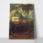 Πινακας σε καμβά MONET - A CORNER OF THE STUDIO