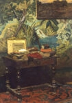 Πινακας σε καμβά MONET - A CORNER OF THE STUDIO