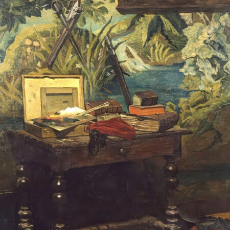 Πινακας σε καμβά MONET - A CORNER OF THE STUDIO - Monet Claude Sticky 5
