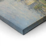 Πινακας σε καμβά MONET - BANKS OF THE SAINE AT LAVACOURT