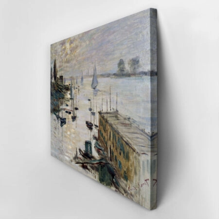 Πινακας σε καμβά MONET - THE POOL SEEN FROM THE BRIDGE - Monet Claude Sticky 2