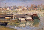 Πινακας σε καμβά MONET - THE SEINE AT ASNIERES
