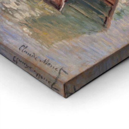 Πινακας σε καμβά MONET - THE SEINE AT ASNIERES - Monet Claude Sticky 1
