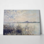 Πινακας σε καμβά MONET - THE SEINE NEAR ARGENTEUIL