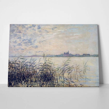 Πινακας σε καμβά MONET - THE SEINE NEAR ARGENTEUIL - Monet Claude