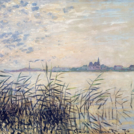 Πινακας σε καμβά MONET - THE SEINE NEAR ARGENTEUIL - Monet Claude Sticky 5