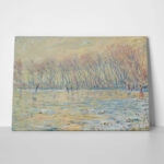Πινακας σε καμβά MONET - THE SKATERS AT GIVERNY