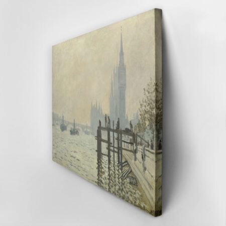 Πινακας σε καμβά MONET - THE THAMES BELOW WESTMINSTER - Monet Claude Sticky 2