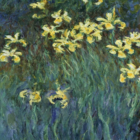 Πινακας σε καμβά MONET - YELLOW IRISES - Monet Claude Sticky 5