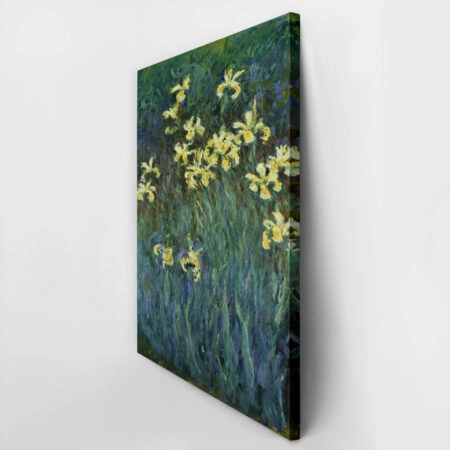 Πινακας σε καμβά MONET - YELLOW IRISES - Monet Claude Sticky 2