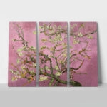 Τρίπτυχος Πινακας VAN GOGH ALMOND BLOSSOM PINK
