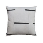 ISLE A ΔΙΑΚΟΣΜΗΤΙΚΟ ΜΑΞΙΛΑΡΙ 50x50cm ΥΦΑΣΜΑ ΛΕΥΚΟ ΜΑΥΡΟ