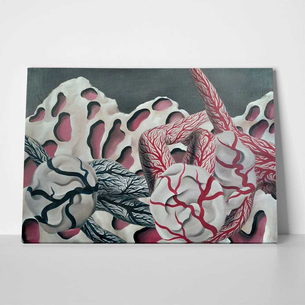 Πινακας σε καμβά MAGRITTE - THE BLOOD OF THE WORLD