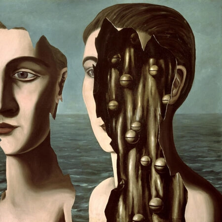 Πινακας σε καμβά MAGRITTE - THE DOUBLE SECRET - Magritte Rene Sticky 5